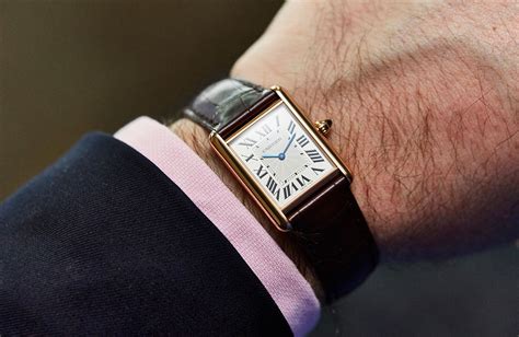 cartier tank men's watch|cartier tank francaise men's.